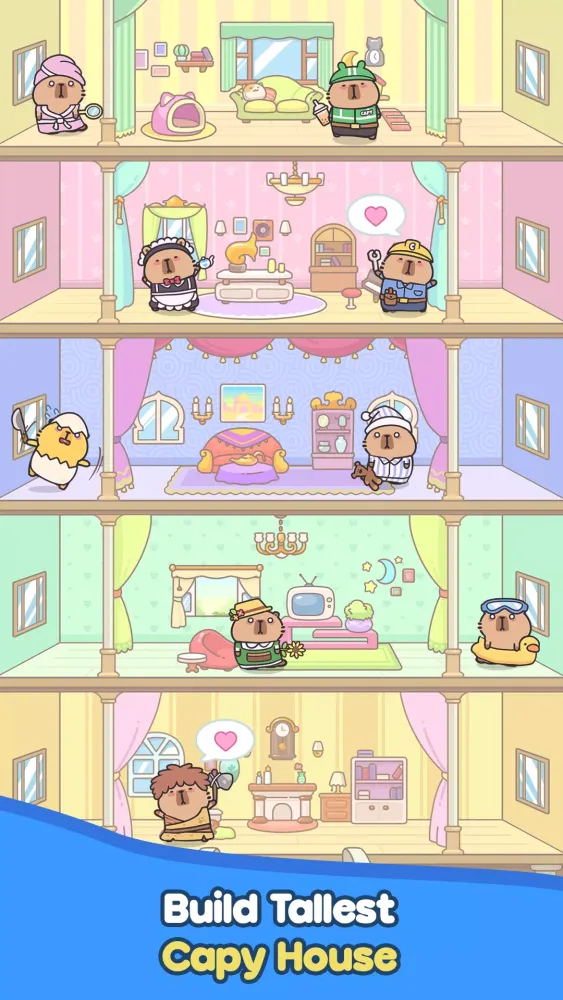 Capybara Jump: Cake Tower应用截图