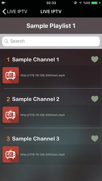 Скриншоты Live IP TV - M3U Stream Player