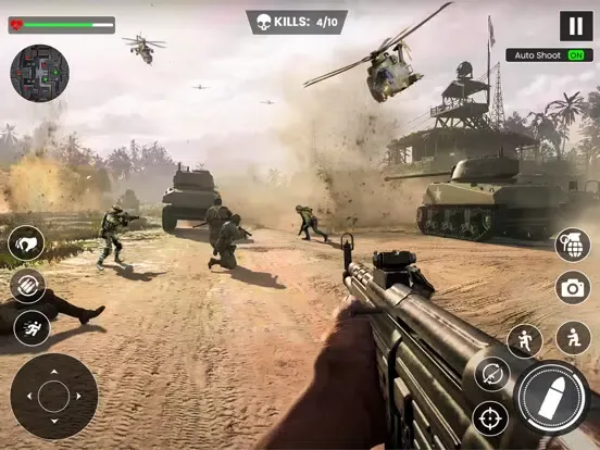 World War Gun Shooting Game 3d iPad  स्क्रीनशॉट