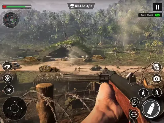 World War Gun Shooting Game 3d iPad  स्क्रीनशॉट