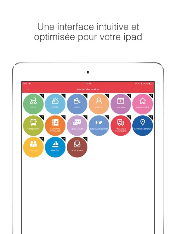 تصاویر Calais connect' iPad 