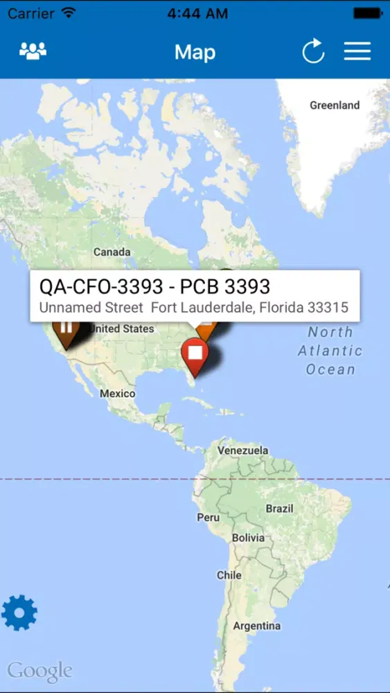 FleetOutlook MobileFind স্ক্রিনশট
