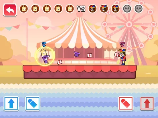 Tangkapan layar Clown Duel iPad 