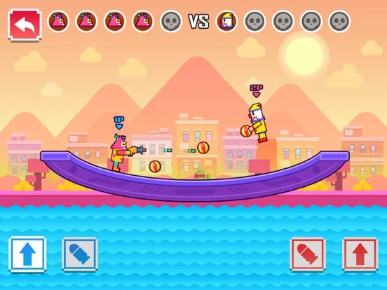 Tangkapan layar Clown Duel iPad 