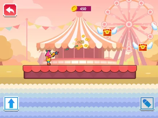 Tangkapan layar Clown Duel iPad 