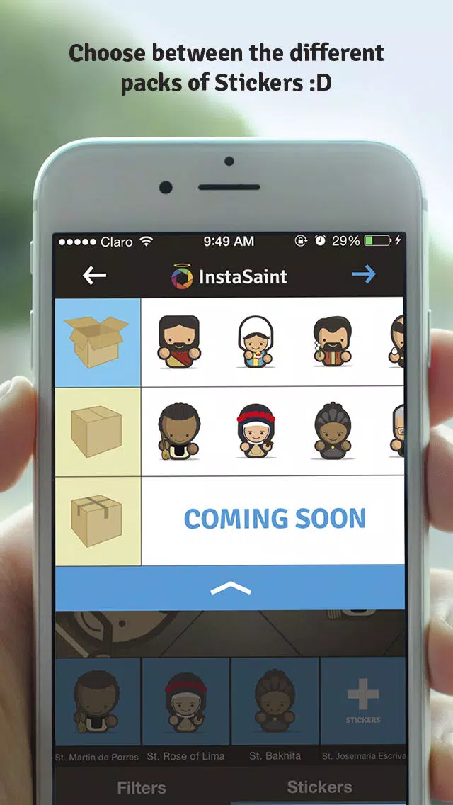 Zrzuty ekranu InstaSaint
