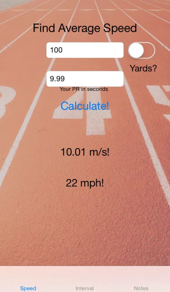 Speed-Percentages スクリーンショット