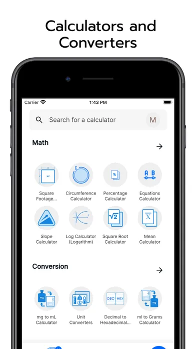 ภาพหน้าจอของ Scientific Calculator - CalCon