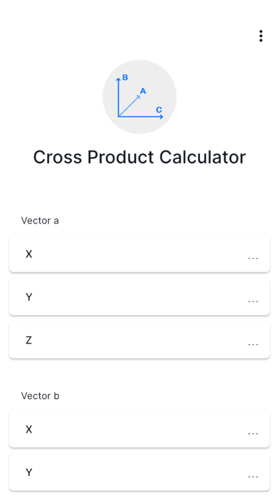 Capturas de pantalla de Cross Product Calculator