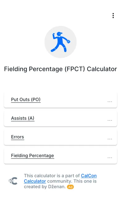 تصاویر Fielding Percentage (FPCT)