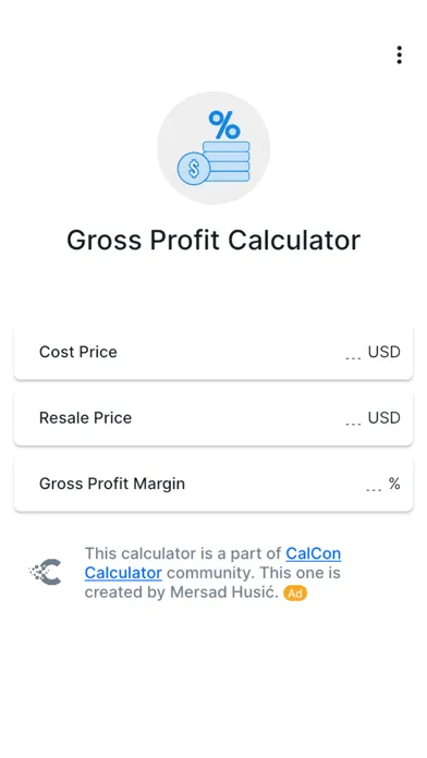 Gross Profit Calculator স্ক্রিনশট