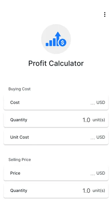 Ảnh chụp màn hình của Profit Calculator - CalCon