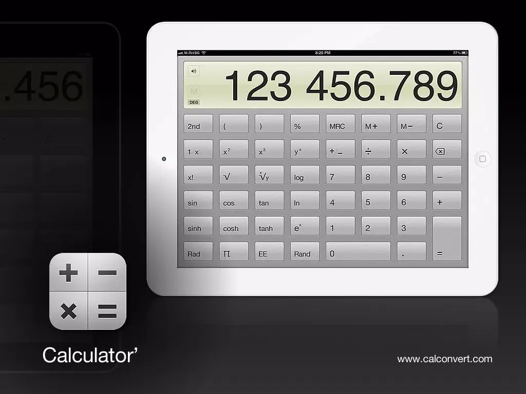 Zrzuty ekranu Calculator' iPad 