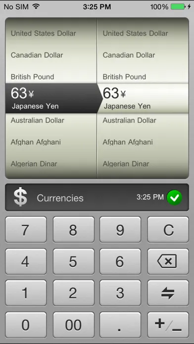 Converter: Units & Currencies. 스크린샷
