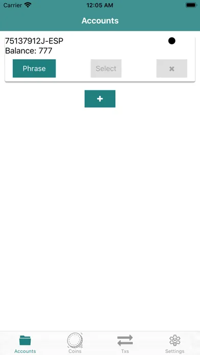 Capturas de pantalla de Raziel Wallet