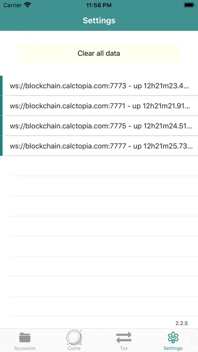 Capturas de pantalla de Raziel Wallet