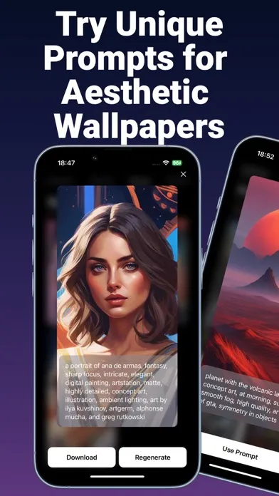 Aesthetic AI Wallpaper Maker Ekran Görüntüleri