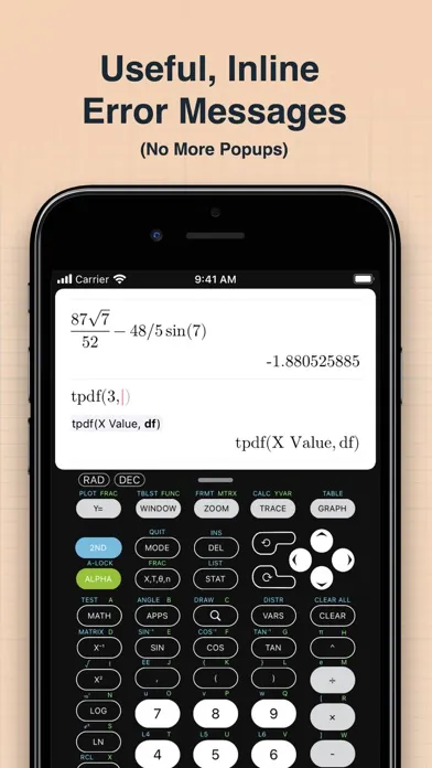Capturas de pantalla de Calculate84 for Institutions