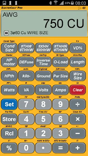 ElectriCalc Pro Calculator应用截图