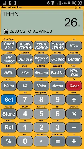 ElectriCalc Pro Calculator应用截图