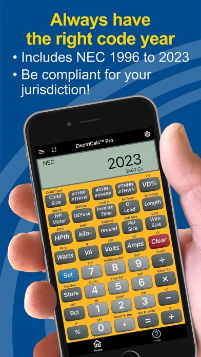 ElectriCalc Pro سکرین شاٹس