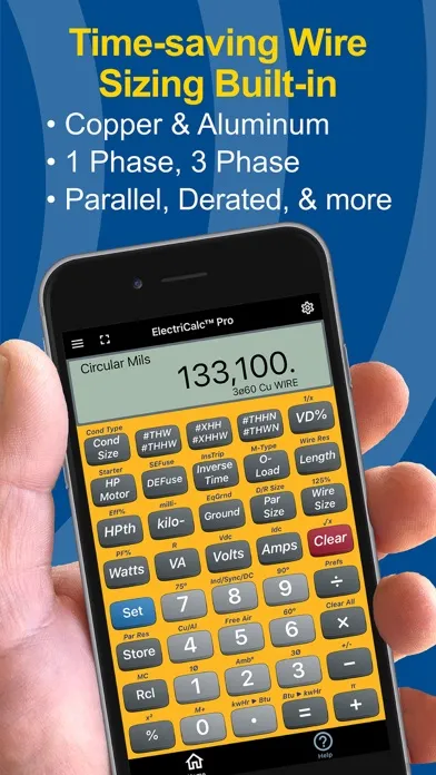 ElectriCalc Pro سکرین شاٹس