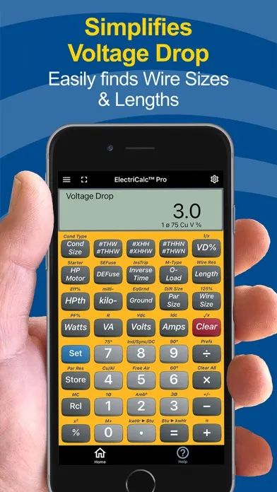 ElectriCalc Pro سکرین شاٹس