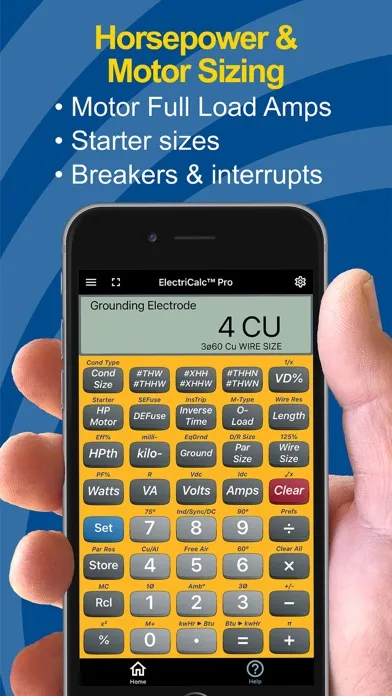 ElectriCalc Pro سکرین شاٹس