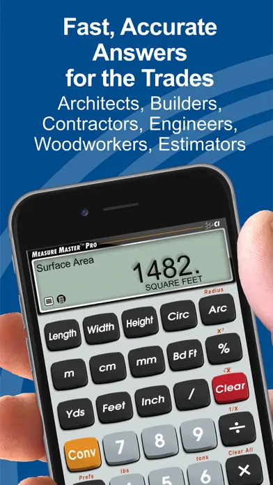 Measure Master Pro Calculator Screenshots