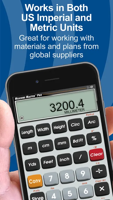 Measure Master Pro Calculator Screenshots