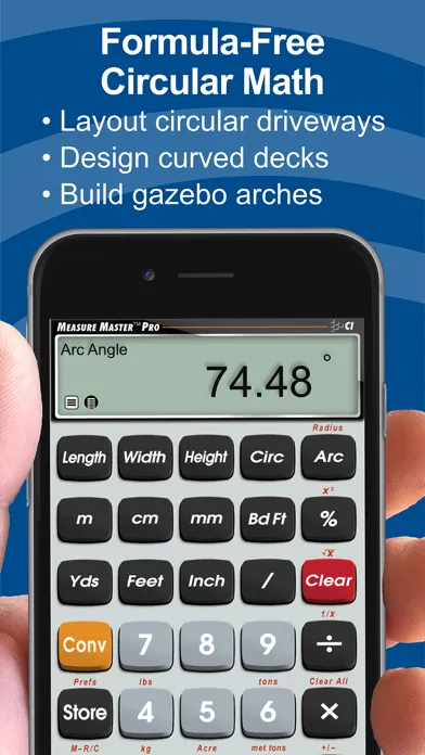 Measure Master Pro Calculator Screenshots