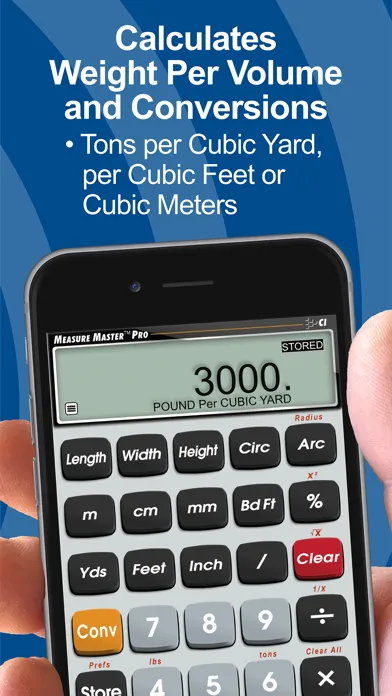Measure Master Pro Calculator Screenshots