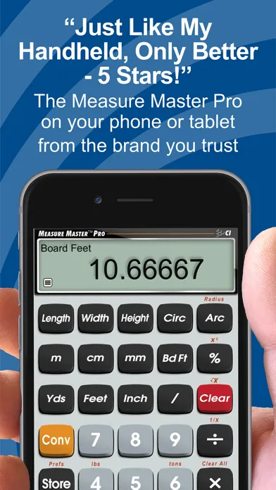 Measure Master Pro Calculator Screenshots