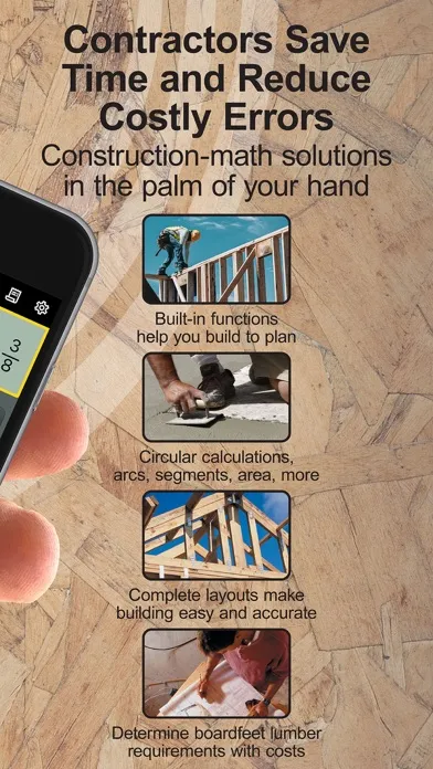Tangkapan layar Construction Master 5 Calc