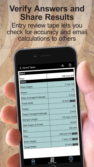Tangkapan layar Construction Master 5 Calc