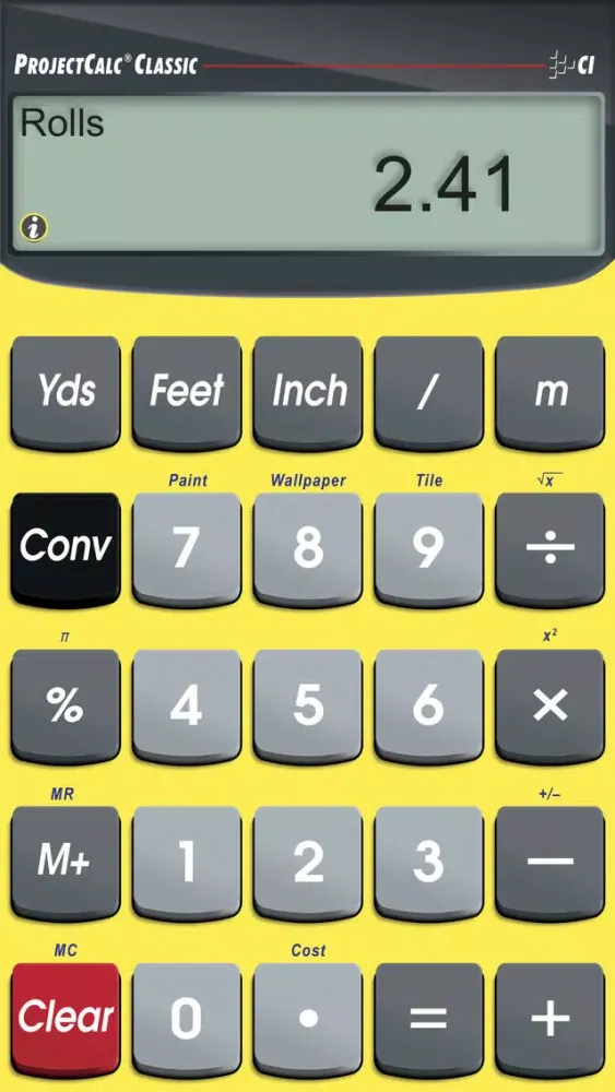 ProjectCalc Classic 스크린샷
