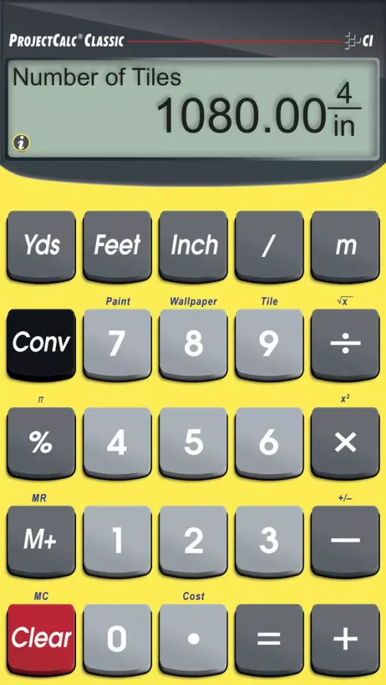 ProjectCalc Classic 스크린샷