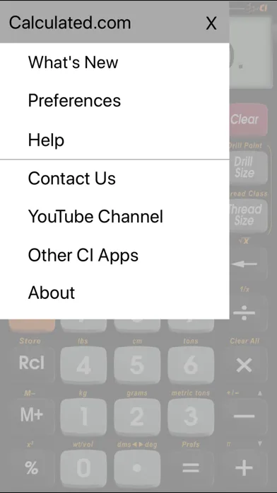 Machinist Calc Pro 2 스크린샷