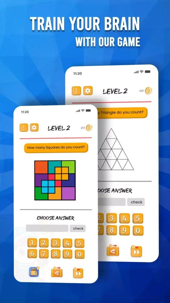 Ảnh chụp màn hình của Brain games: Tricky Puzzles