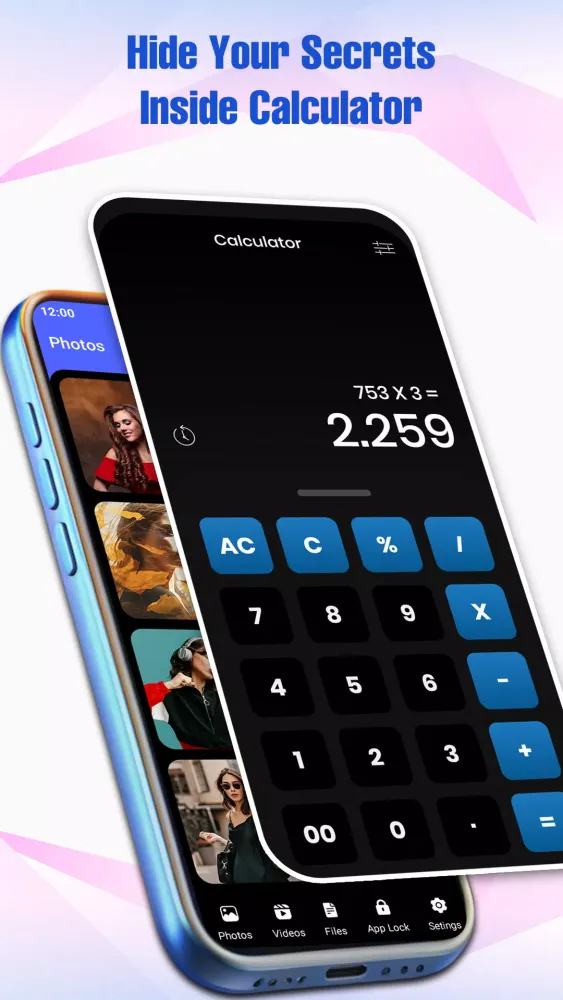 Calculator Lock: Photo Vault Screenshots