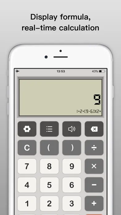 Tangkapan skrin Calculator -Classic Calculator