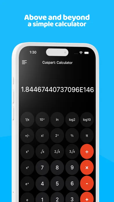Cuspart: Calculator Ekran Görüntüleri
