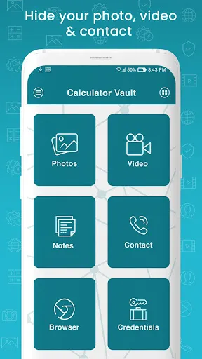 Calculator Vault - Hide Photos Screenshots