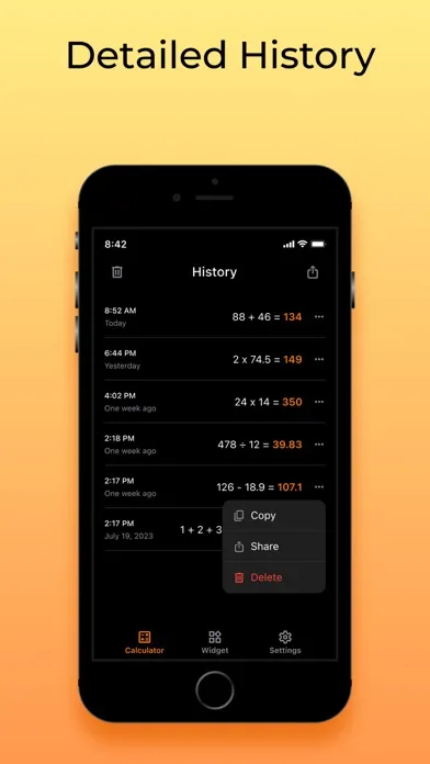 Capturas de pantalla de Calculator 17 - Math Solver