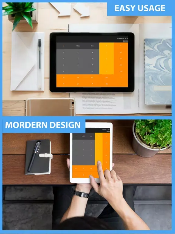 Tangkapan layar Calculator : Scientific & Flat iPad 