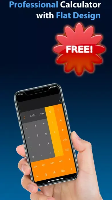 Tangkapan layar Calculator : Scientific & Flat