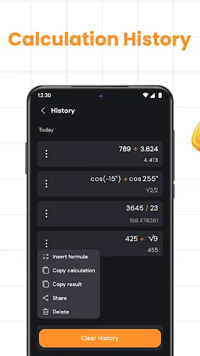 Basic Calculator: GPA & Math Screenshots