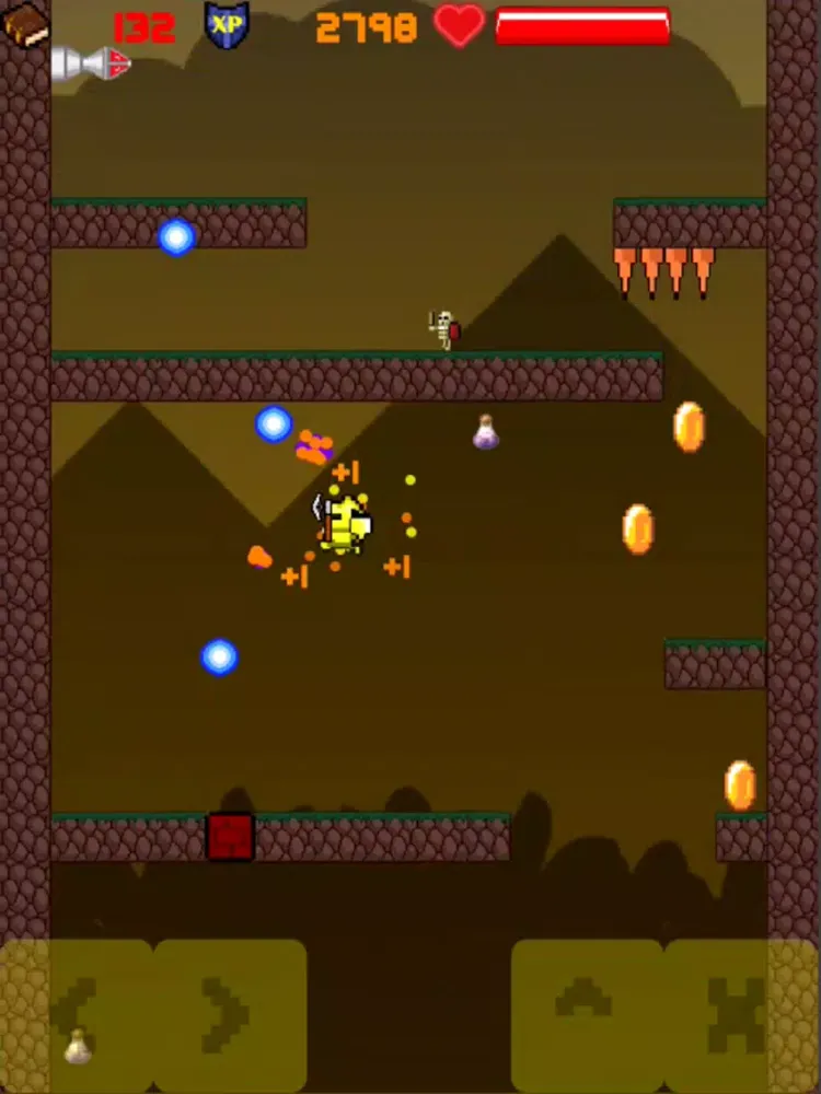Capturas de tela do Super Novel Collector - 2D Platform Game iPad 