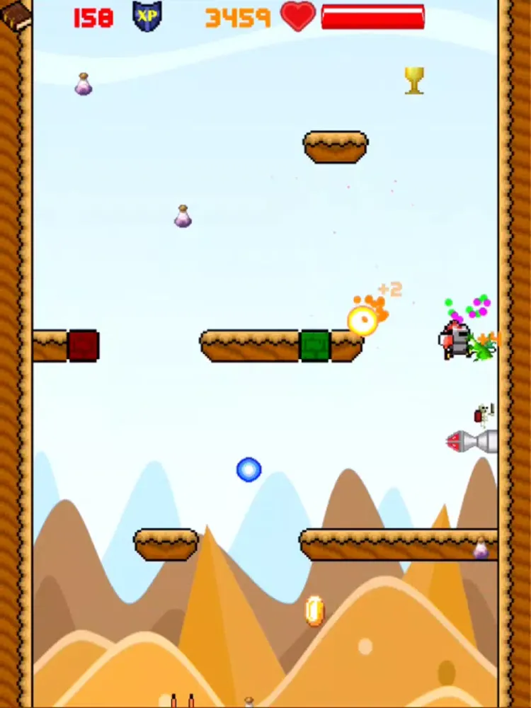 Capturas de tela do Super Novel Collector - 2D Platform Game iPad 