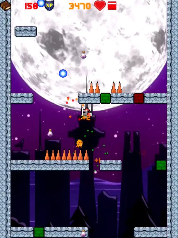 Capturas de tela do Super Novel Collector - 2D Platform Game iPad 
